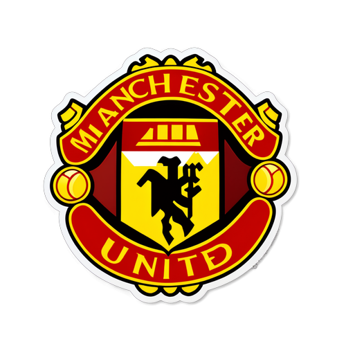 Kibandiko kinachowakilisha Manchester United W.F.C.
