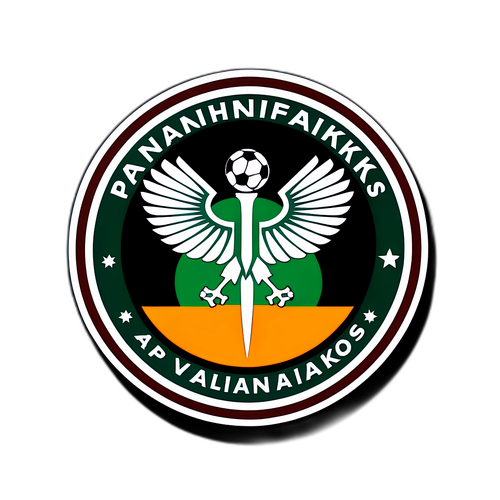 Σχεδίαση Αυτοκόλλητου για τη Σφοδρότητα του Αγώνα Παναθηναϊκού - Βαλένθια