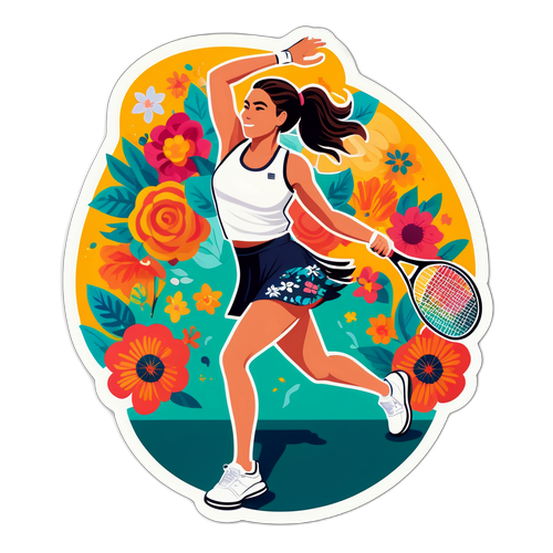 Adesivo dinamico di tennis