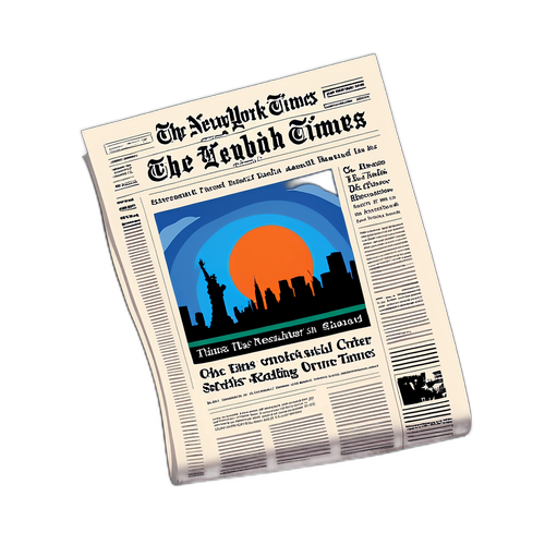 Crea un adesivo elegante con il New York Times