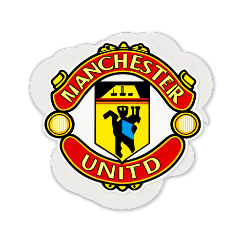 Energiaa hehkuttava Manchester United -tarra