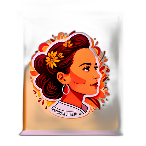 Profil artistic al Neti Sandu, încadrat în culori calde