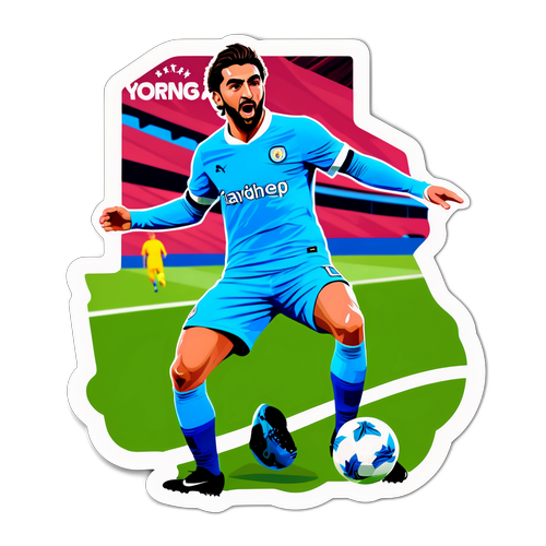 Kenan Yıldız w akcji na boisku