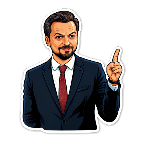Gergely Gulyás Irányadó Konferencia Sticker
