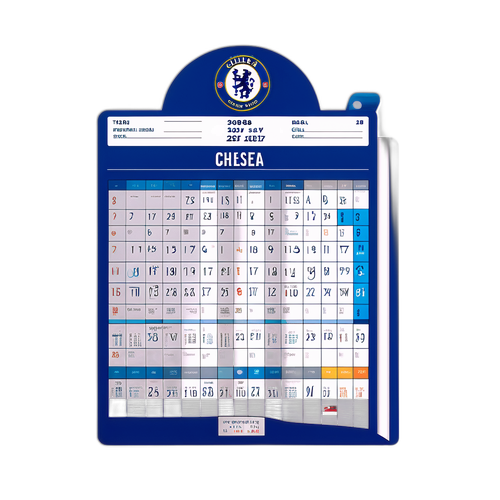 Sticker ya Mchezo wa Chelsea