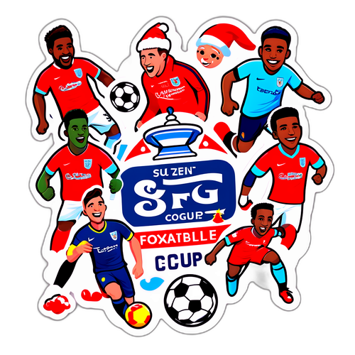 Sticker ya Sherehe ya Mchezo wa FA Cup