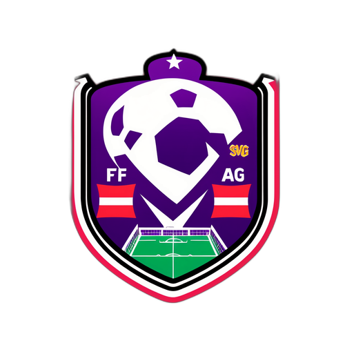 Reka Bentuk Lencana Bola Sepak Kreatif