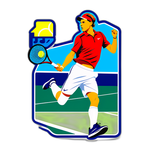 Jannik Sinner auf dem Tennisplatz