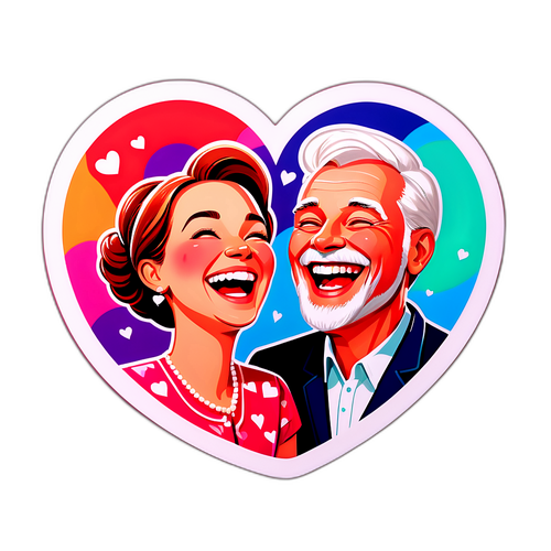 Nanna Karalahti nauraa aviomiehensä kanssa