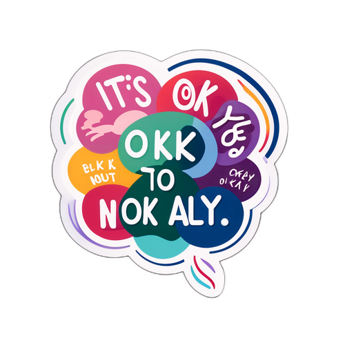 Sticker Kesedaran Mental
