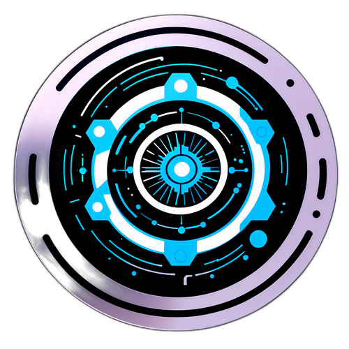 Sticker cu logo-ul Palantir