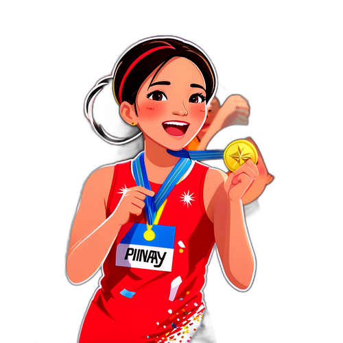 Pinay Atletang Nagdiriwang ng Gawad Ginto