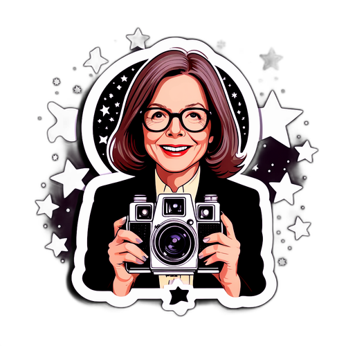 Vintage Film Kamera Sticker