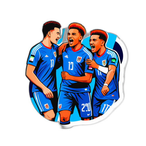 U21-maajoukkueen voitonjuhlat