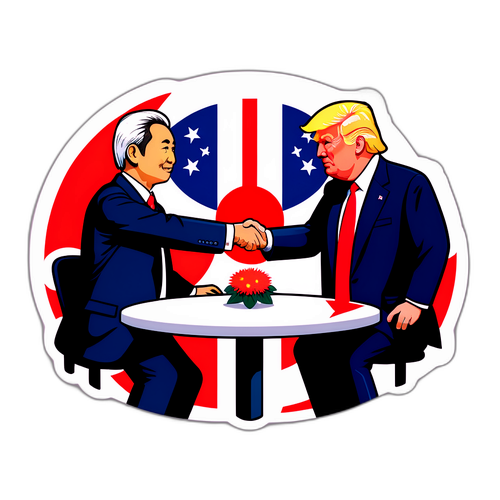 特朗普加强与日本联盟的故事