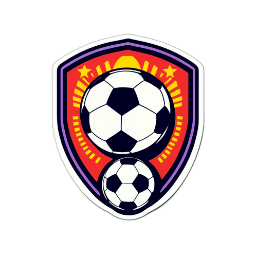 Стильный значок матча Спортинг – Алверка