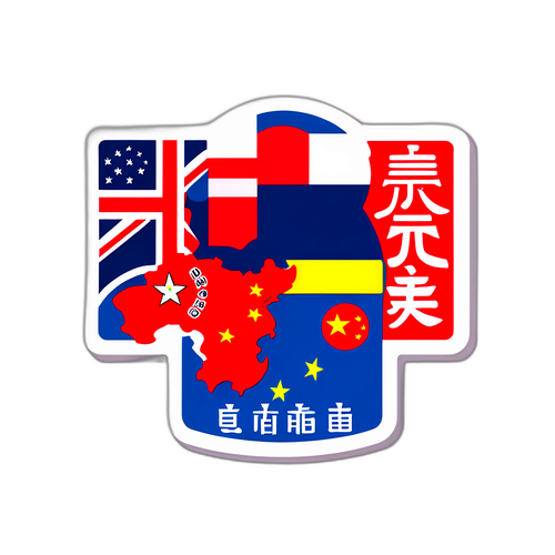 海外公民注册提醒贴纸