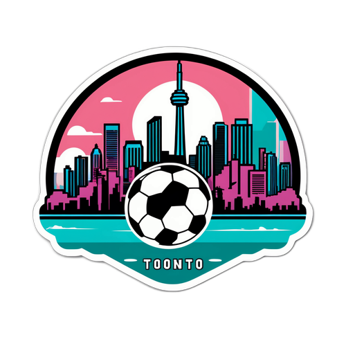 Sticker voor de Toronto – Inter Miami wedstrijd