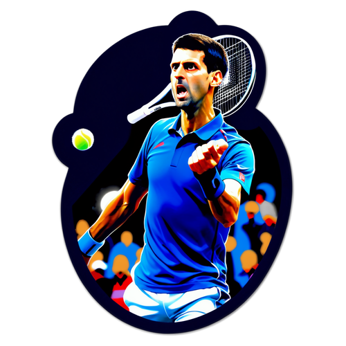 Profil artistic al lui Novak Djokovic pe teren