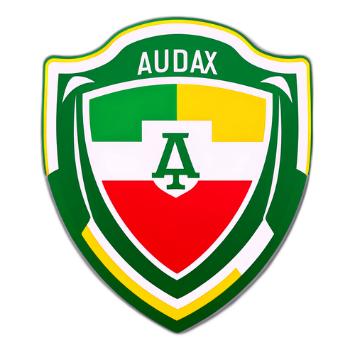 Sticker de Audax Italiano en el campo de fútbol