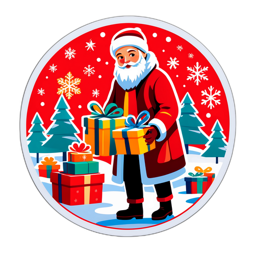 Зимова сцена: людина витрачає тисячу гривень на подарунки до свят