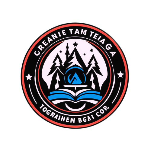 Логотип TGA з унікальними шрифтами та текстурами