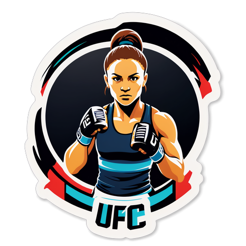 UFC女戰士：勇氣與專注的巔峰時刻！