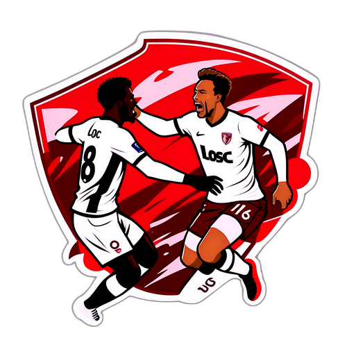 Muonekano wa Mchezaji wa Metz na LOSC Wakigongana