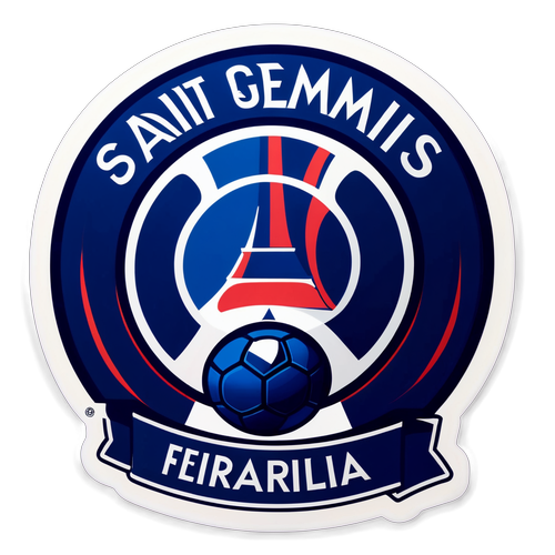 Keanggunan Sepak Bola: Stiker Dinamis Paris Saint-Germain yang Tak Terlupakan!