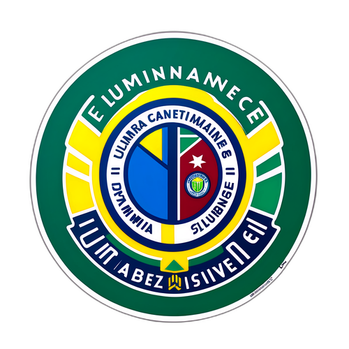 Energetisk sticker til Inter vs. Fluminense kamp