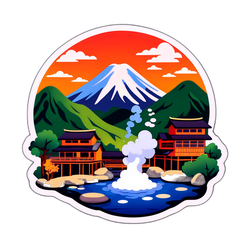 有馬温泉の美しい風景