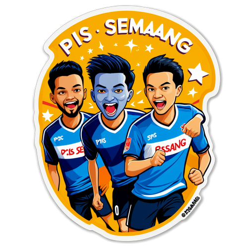 Stiker Penggemar PSIS Semarang