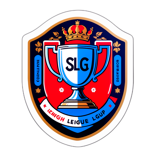 Nálepka s motivem anglického ligového poháru