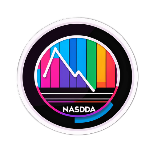 नैस्डैक तकनीकी प्रेरित स्टिकर