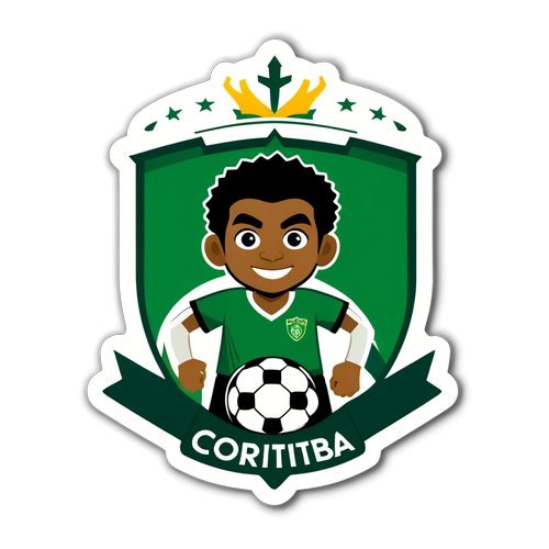 Stiker Kebanggaan Coritiba