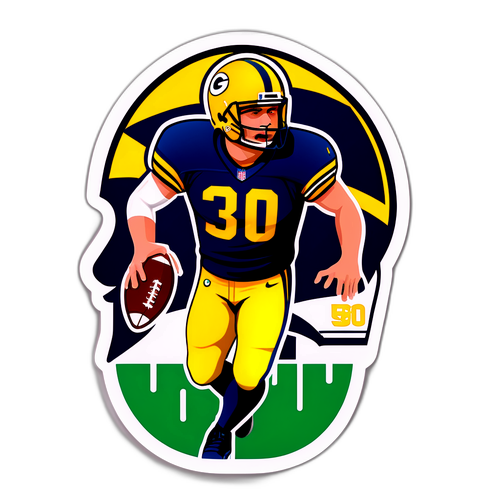 Dynamic NFL Scores Sticker