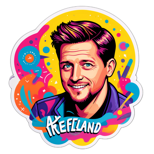 Creative Genius Alex Freeland Sticker