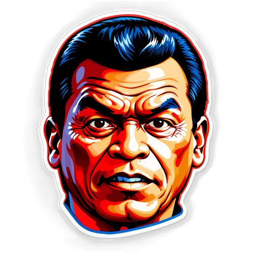 Sticker ni Rodrigo Duterte na may Elemento ng Kultura ng Pilipinas