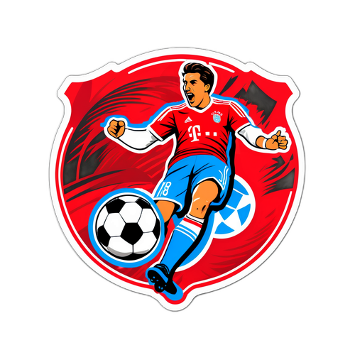 Energetisk design av fotballmatchen Benfica vs. Bayern