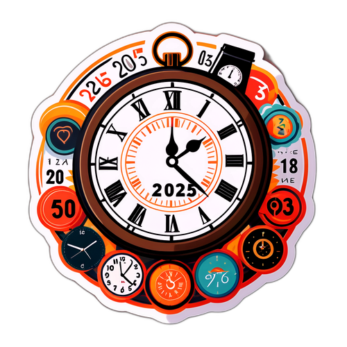 Calendrier du changement d'heure 2025