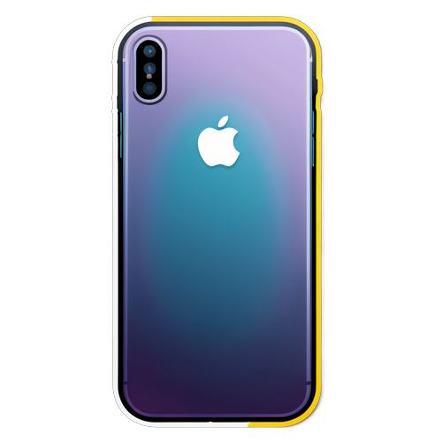 भविष्यवादी iPhone 17 स्टीकर
