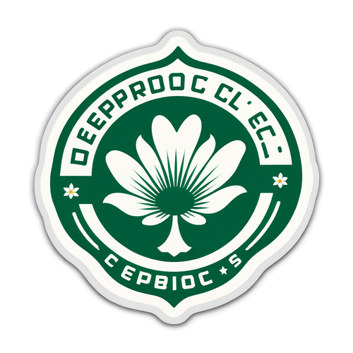 Stiker Vintage Deportivo Cali