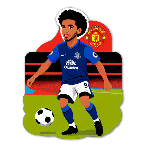 Stickers Manchester United vs Everton