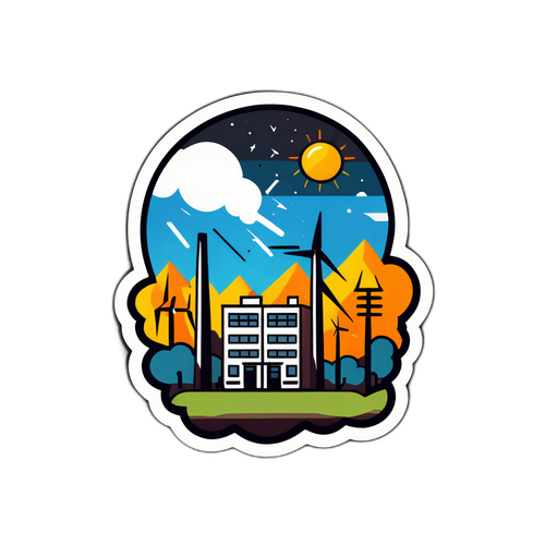 Denizli Elektrik Kesintisi Sticker'ı