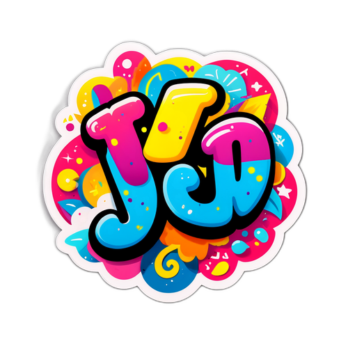 क्यूट स्टिकर 'Y'