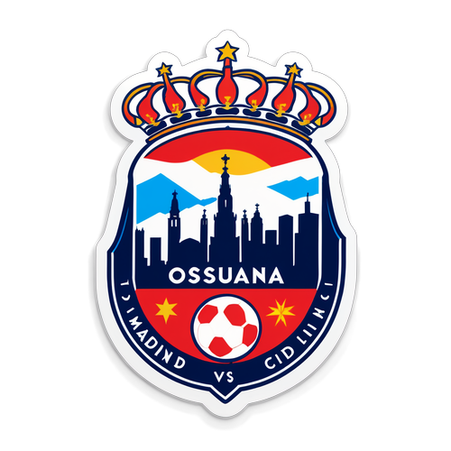 Osasuna vs Madrid Sticker