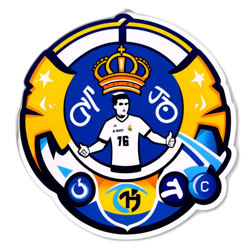 Kollage-sticker til Real Madrid vs. Al Hilal