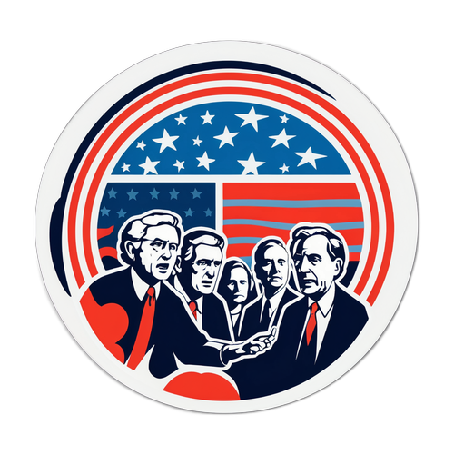 활기찬 필리버스터 장면