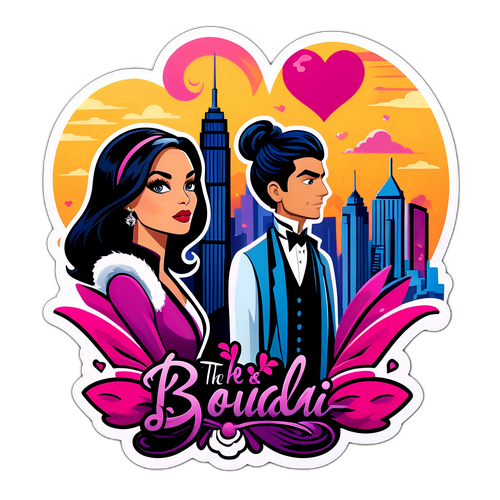Sticker ng 'The Bold and the Beautiful'