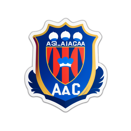 Autocolant cu simbolurile echipelor de fotbal Alavés și Osasuna